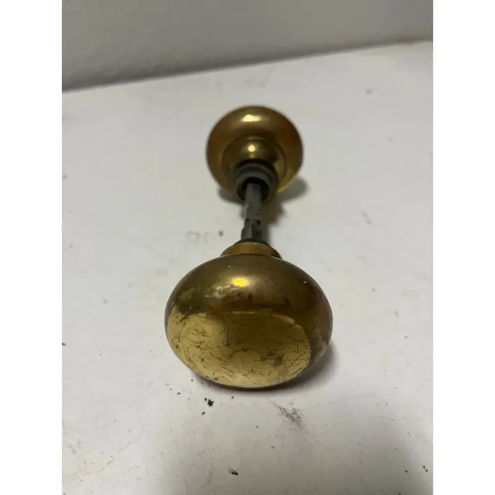 Vintage Brass Door Knob Set Architectural Salvage